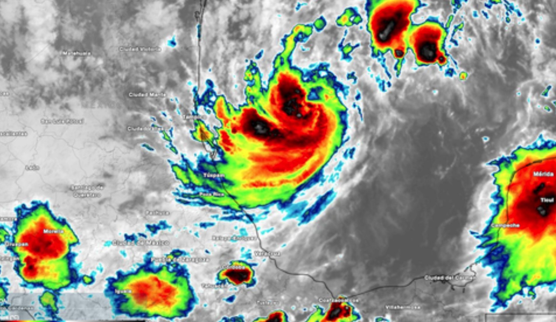 Tormenta tropical Milton se intensifica rápidamente